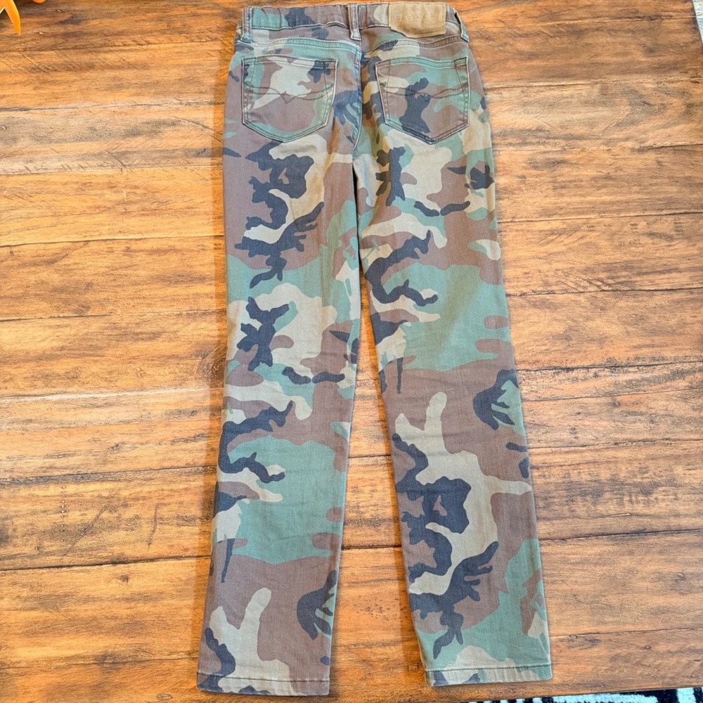 Polo Ralph Lauren Boys Sullivan Slim Camo Jeans Camouflage Pants Size 7 - Picture 5 of 5